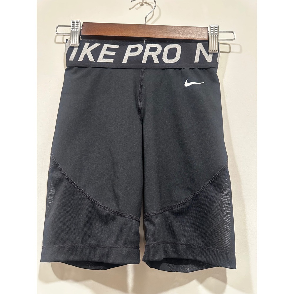 Nike Pro Dri-FIT Mesh Panel Compression Shorts Black XS Training Running